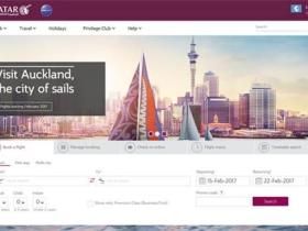 卡塔尔航空官方网站：Qatar Airways